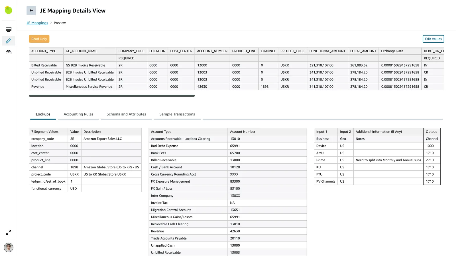 JEM developer tool with validation engine